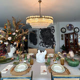 Sopera con Tapa Verde con Venado 3 L.