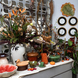 Sopera con Tapa Verde con Venado 3 L.