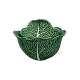 Sopera con Tapa Hoja Repollo Verde 3 L.