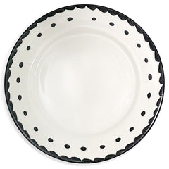 Bajo Plato 30 cm Puebla en Blanco y Negro. Set de 4 Bajo Plato 30 cm Puebla en Blanco y Negro. Set de 4