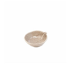Mini-Bowl Sal o Condimentos en Forma de Repollo Beige 8 cm de Cerámica. 1 Pieza Mini-Bowl Sal o Condimentos en Forma de Repollo Beige 8 cm de Cerámica. 1 Pieza