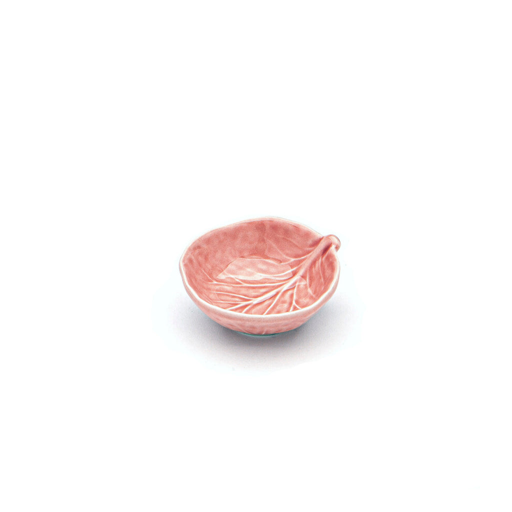 Mini bowl de cerámica rosa de repollo para sal o condimentos, marca Zash