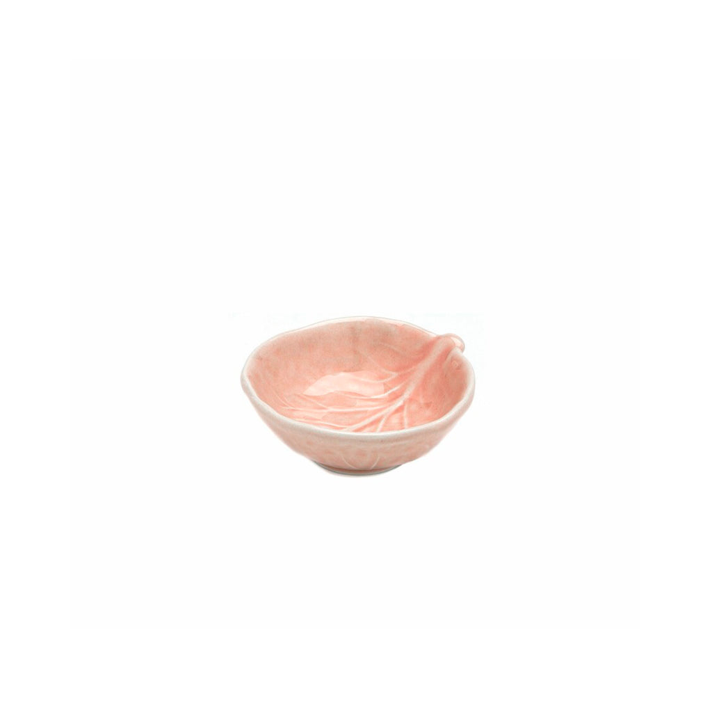 Mini bowl de repollo rosa claro en forma de repollo para sal o condimentos, marca Zash