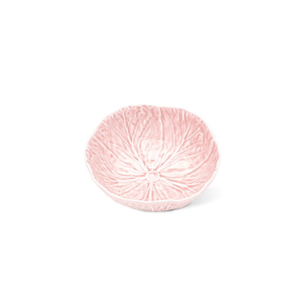 Bowl chico de cerámica rosa en forma de repollo, marca Zash