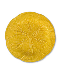 Plato Trinche de Repollo Amarillo Canario. Set de 4 Plato Trinche de Repollo Amarillo Canario. Set de 4