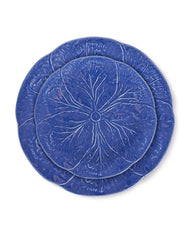 Vajilla con Platos Trinche y  Ensalada de Repollo Azul Cobalto. Set para 4 personas Vajilla con Platos Trinche y  Ensalada de Repollo Azul Cobalto. Set para 4 personas