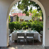 Set Completo de Vajilla Talavera Verde. Para cuatro lugares.