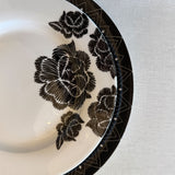 Platos Trinche Identidad Negro. Set de 4