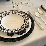 Platos Sopero Identidad Verde. Set de 4