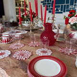 Jarra Hobnail Roja