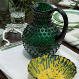 Jarra Hobnail Verde Oscuro
