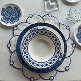 Bajoplatos Identiidad Azul. set de 4