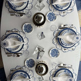 Bajoplatos Identiidad Azul. set de 4