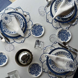 Bajoplatos Identiidad Azul. set de 4