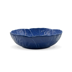 Ensaladera de Repollo Azul Cobalto 29 cm. Ensaladera de Repollo Azul Cobalto 29 cm.