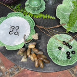 Taza y Platito para Té Repollo Verde. Set de 4.