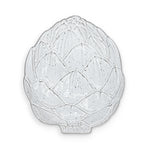 Plato Trinche de cerámica en forma de alcachofa color blanco, marca Bordallo Pinheiro