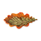 Plato Base Hoja Otoñal 39 cm