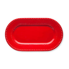 Plato Fuente Fantasía Rojo 45 cm Plato Fuente Fantasía Rojo 45 cm