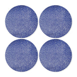 Portavasos antideslizantes Ramona de PVC en color Azul