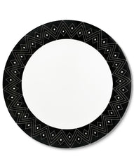 Bajoplatos Identidad Negro. Set de 4 Bajoplatos Identidad Negro. Set de 4