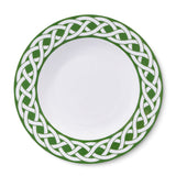 Platos Sopero Identidad Verde. Set de 4