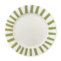 Platos Trinche Candy Cane Verde Olivo, set de 4 Platos Trinche Candy Cane Verde Olivo, set de 4