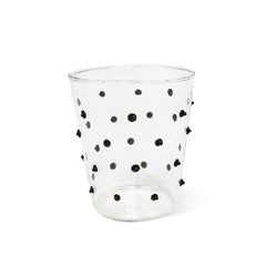 Vasos Tumbler Pippa con Puntitos Negros, set de 6 Vasos Tumbler Pippa con Puntitos Negros, set de 6