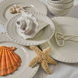 Bajo Platos Fantasía Gris Niebla 34 cm. Set de 4.