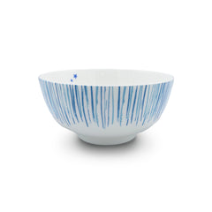Bowls de Rayas Azules, set de 4 Bowls de Rayas Azules, set de 4