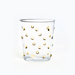 Vasos Tumbler Pippa con Puntitos Amarillos, set de 6 Vasos Tumbler Pippa con Puntitos Amarillos, set de 6