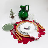 Jarra Hobnail Verde Oscuro