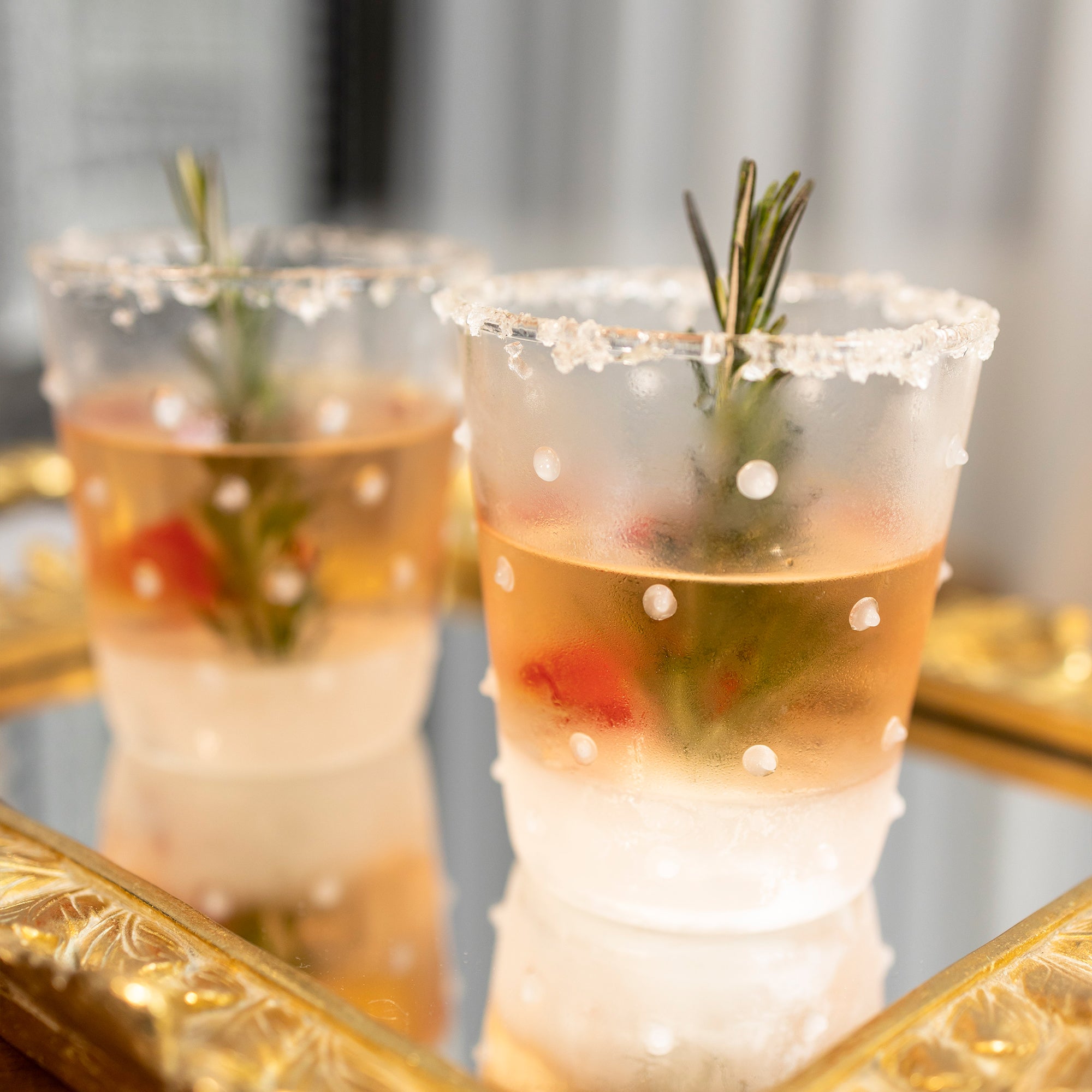CHRISTMAS TREE IN A DRINK