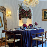 Mantel de Mesa Rayas Morado y Azul 3.5 x 2.5 m
