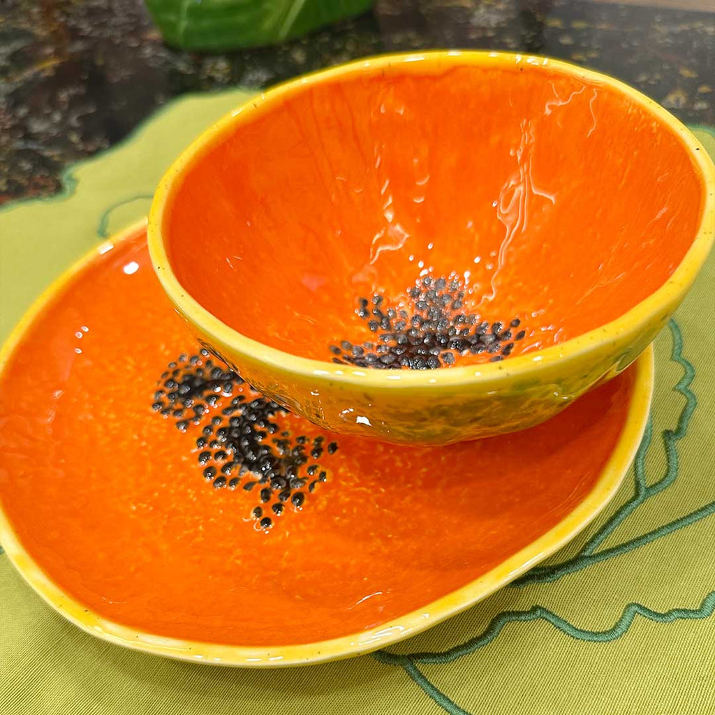 Bowl Papaya 14 cm. Set de 4