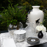 Plato Pan Herbariae Negro. Set de 4