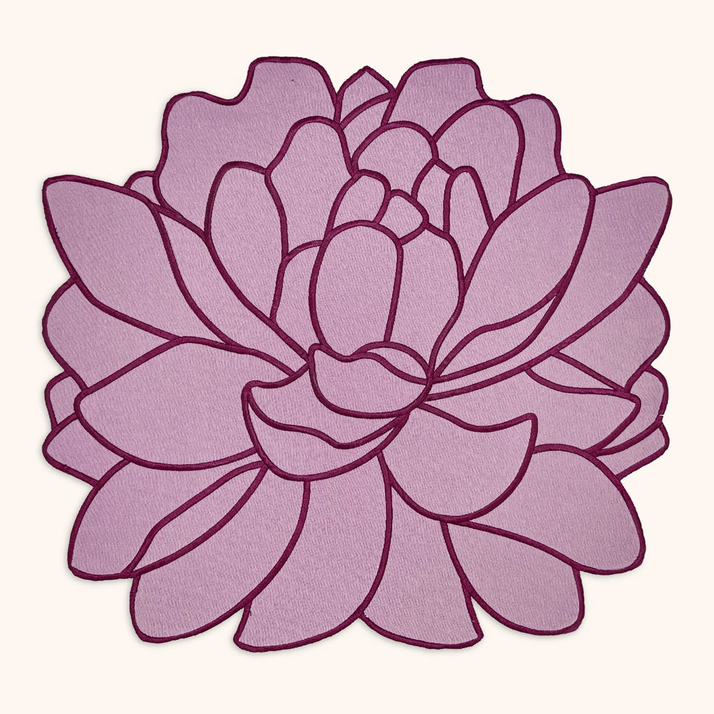 Individuales Blossom Lila