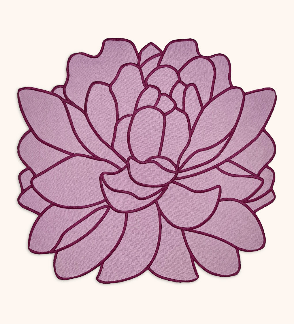 Individuales Blossom Lila