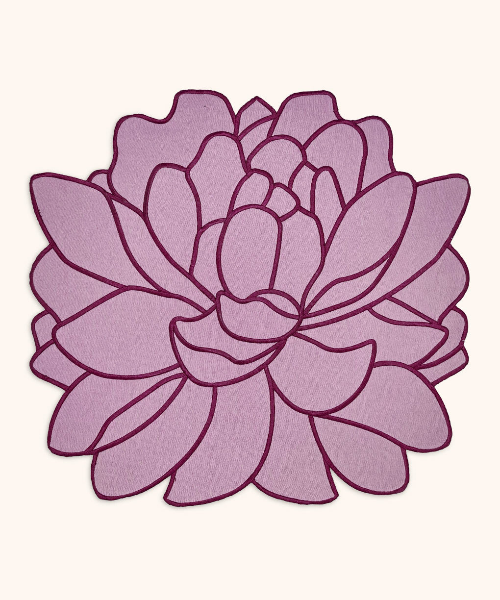 Individuales Blossom Lila