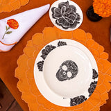 Platos Trinche Identidad Negro. Set de 4