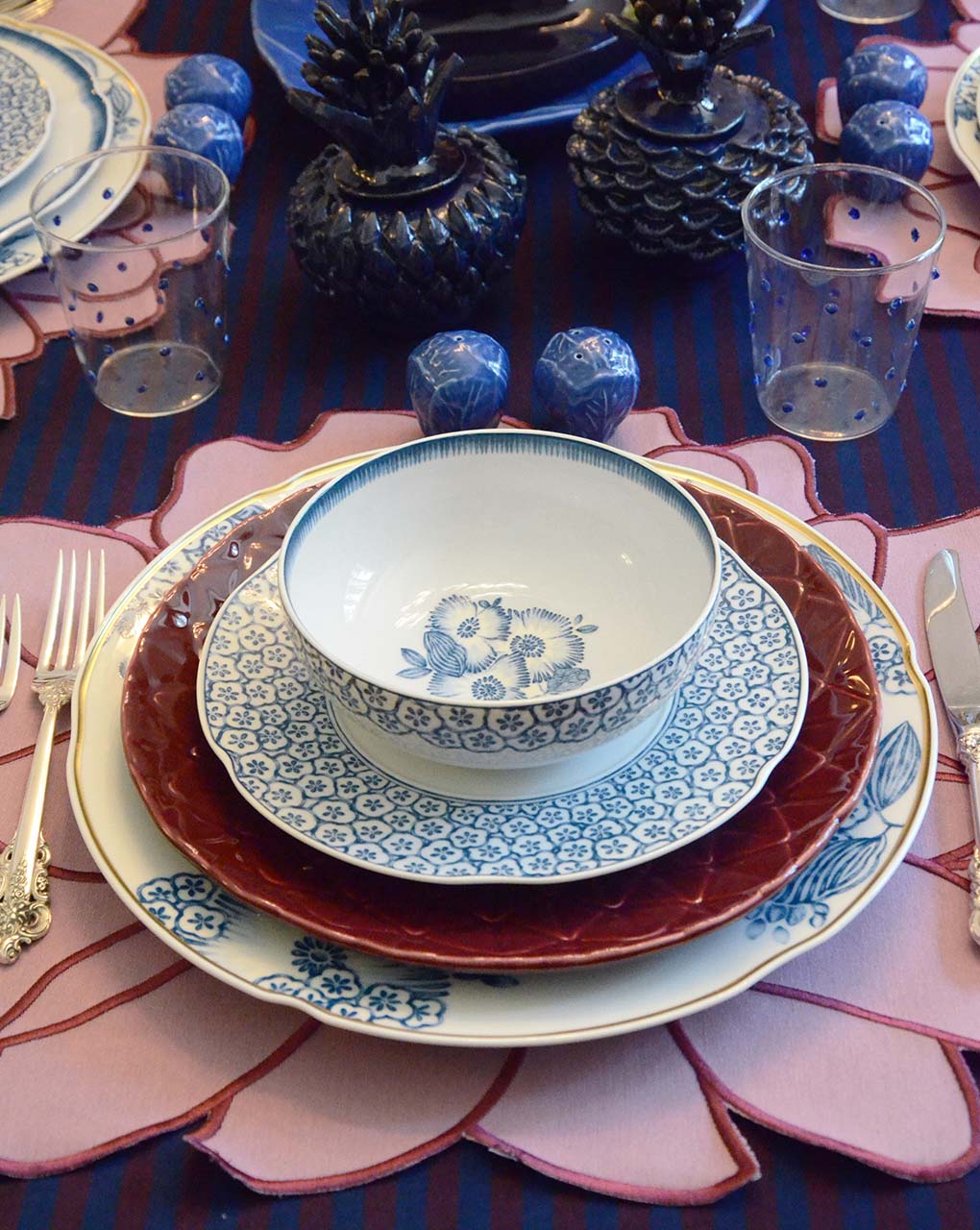 Bowls Coralina Blue Set de 4