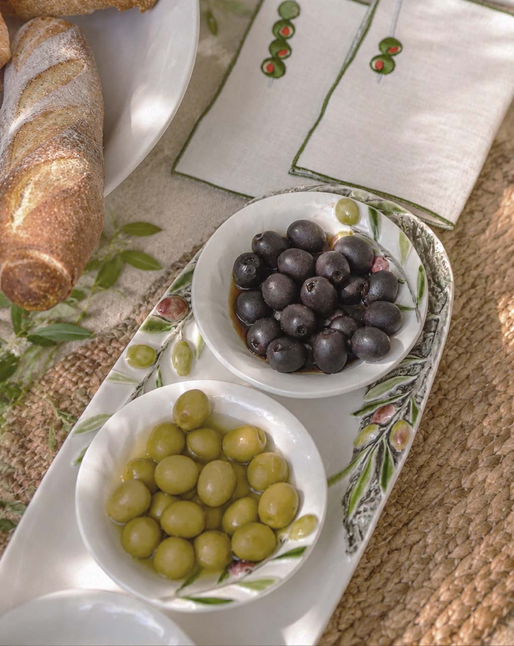 Set de Charola con 3 Mini Bowls Olival