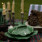 Sopera con Tapa Hoja Repollo Verde 3 L.