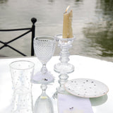 Vasos Tumbler Pippa con Puntitos Blancos, set de 6