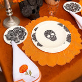 Platos Trinche Identidad Negro. Set de 4