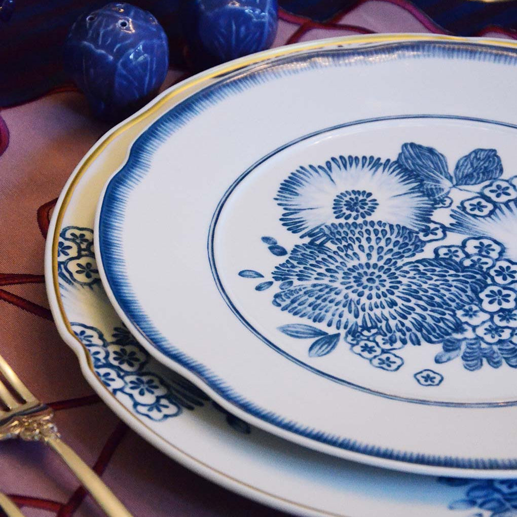 Plato Trinche Coralina Blue
