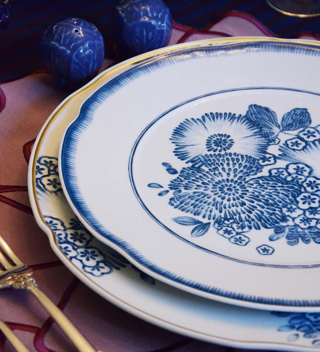 Plato Trinche Coralina Blue