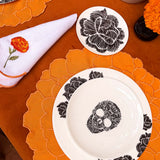 Platos Pan Identidad Negro. Set de 4