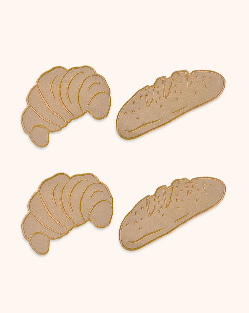 Cocteleras Baguette y Croissant