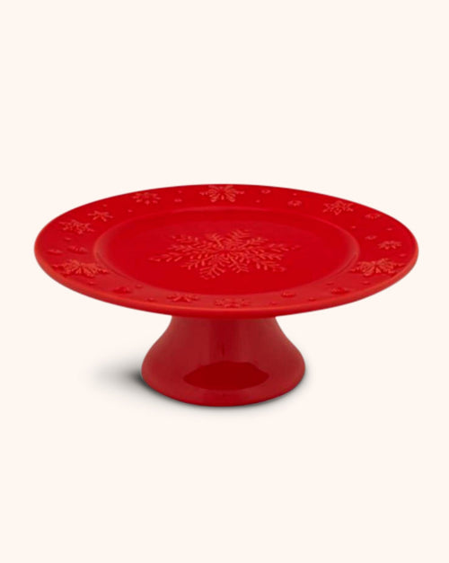 Pastelero Snowflake Rojo 33 cm